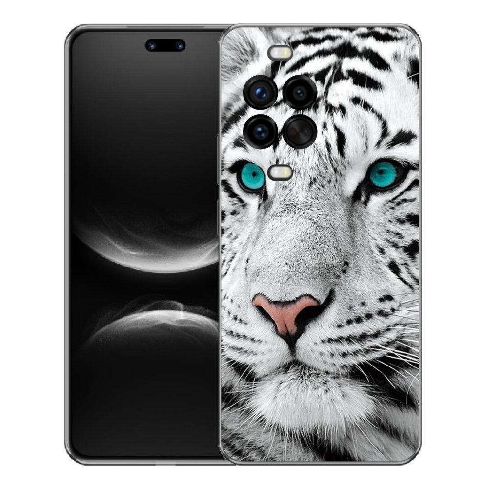 Gelový kryt mmCase na Huawei Nova 14 Pro - bílý tygr