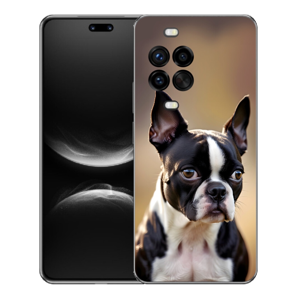Gelový kryt mmCase na Huawei Nova 14 Pro - bostonský teriér