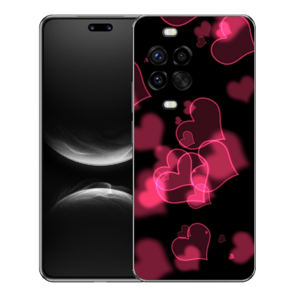Gelový kryt mmCase na Huawei Nova 14 Pro - červená srdíčka