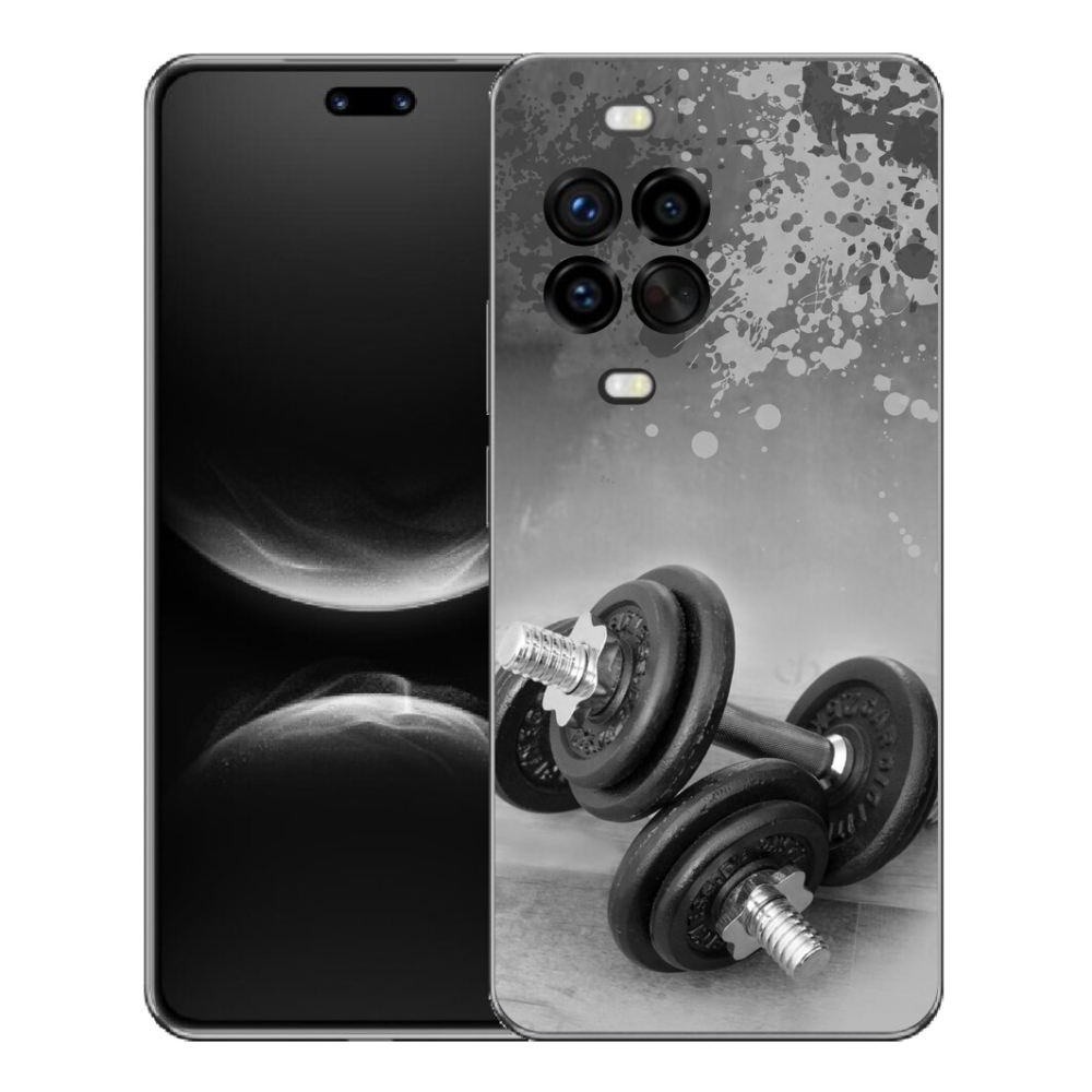 Gelový kryt mmCase na Huawei Nova 14 Pro - činky 1