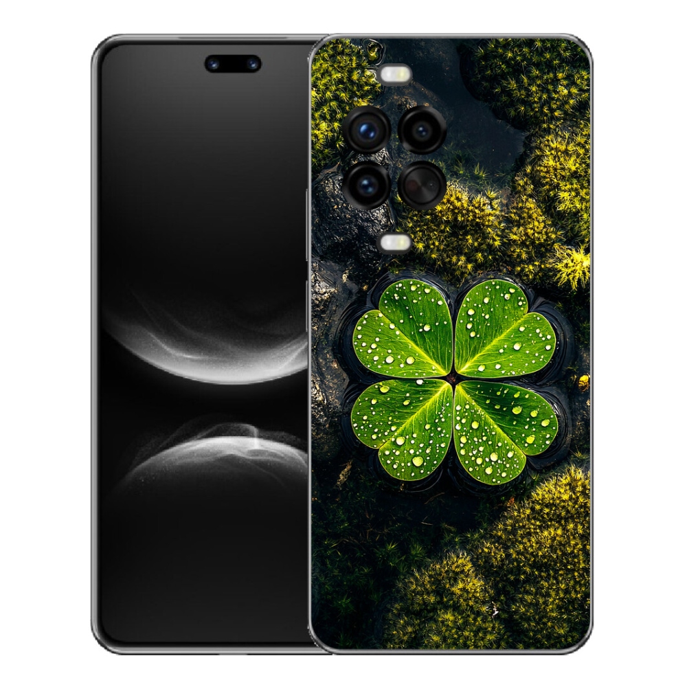 Gelový kryt mmCase na Huawei Nova 14 Pro - čtyřlístek