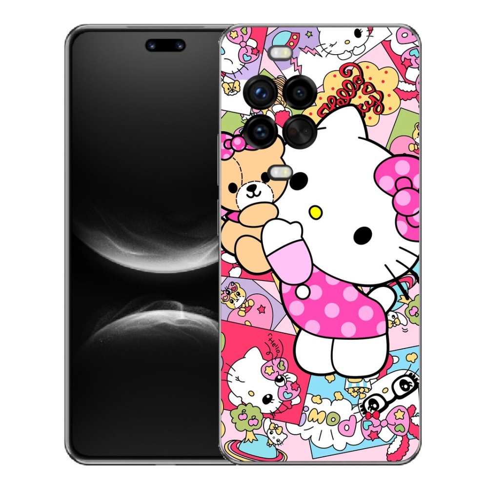 Gelový kryt mmCase na Huawei Nova 14 Pro - cute kitty