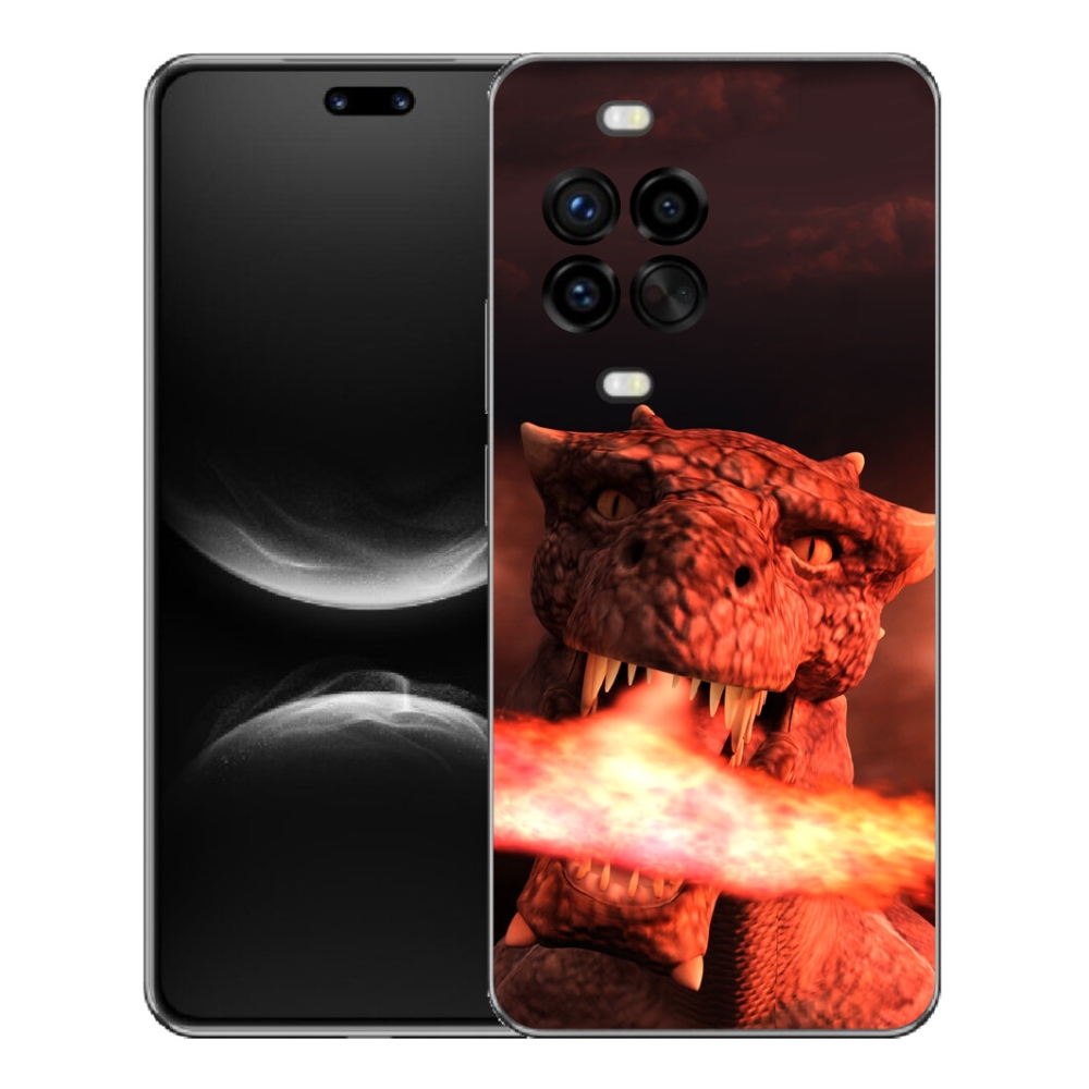 Gelový kryt mmCase na Huawei Nova 14 Pro - drak