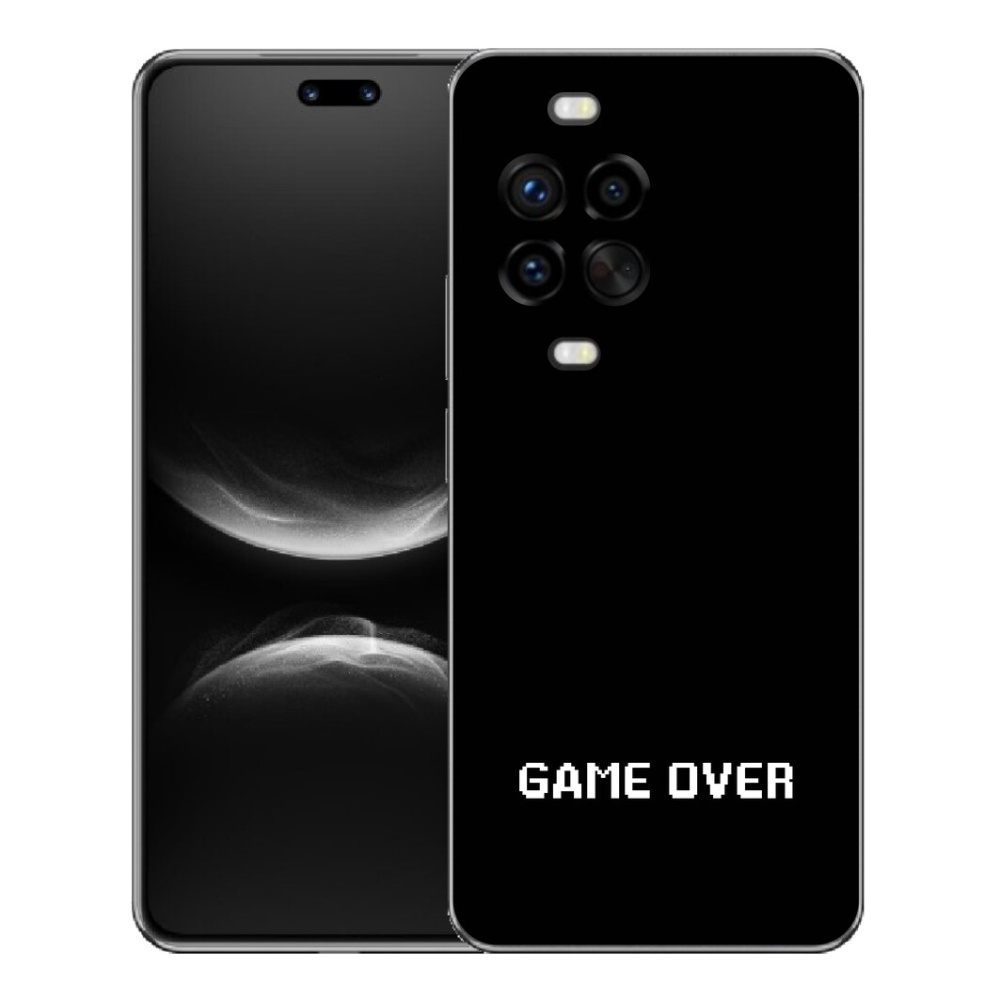 Gelový kryt mmCase na Huawei Nova 14 Pro - game over černé pozadí