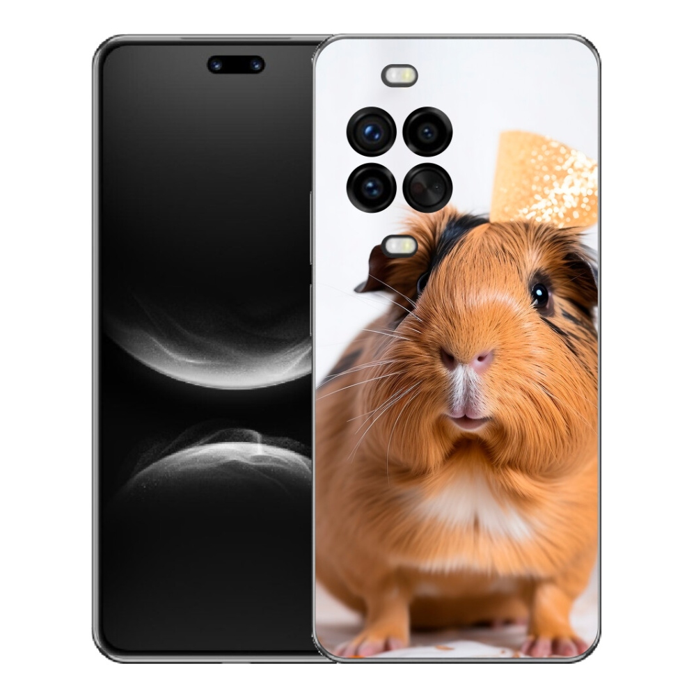 Gelový kryt mmCase na Huawei Nova 14 Pro - hnědé morče