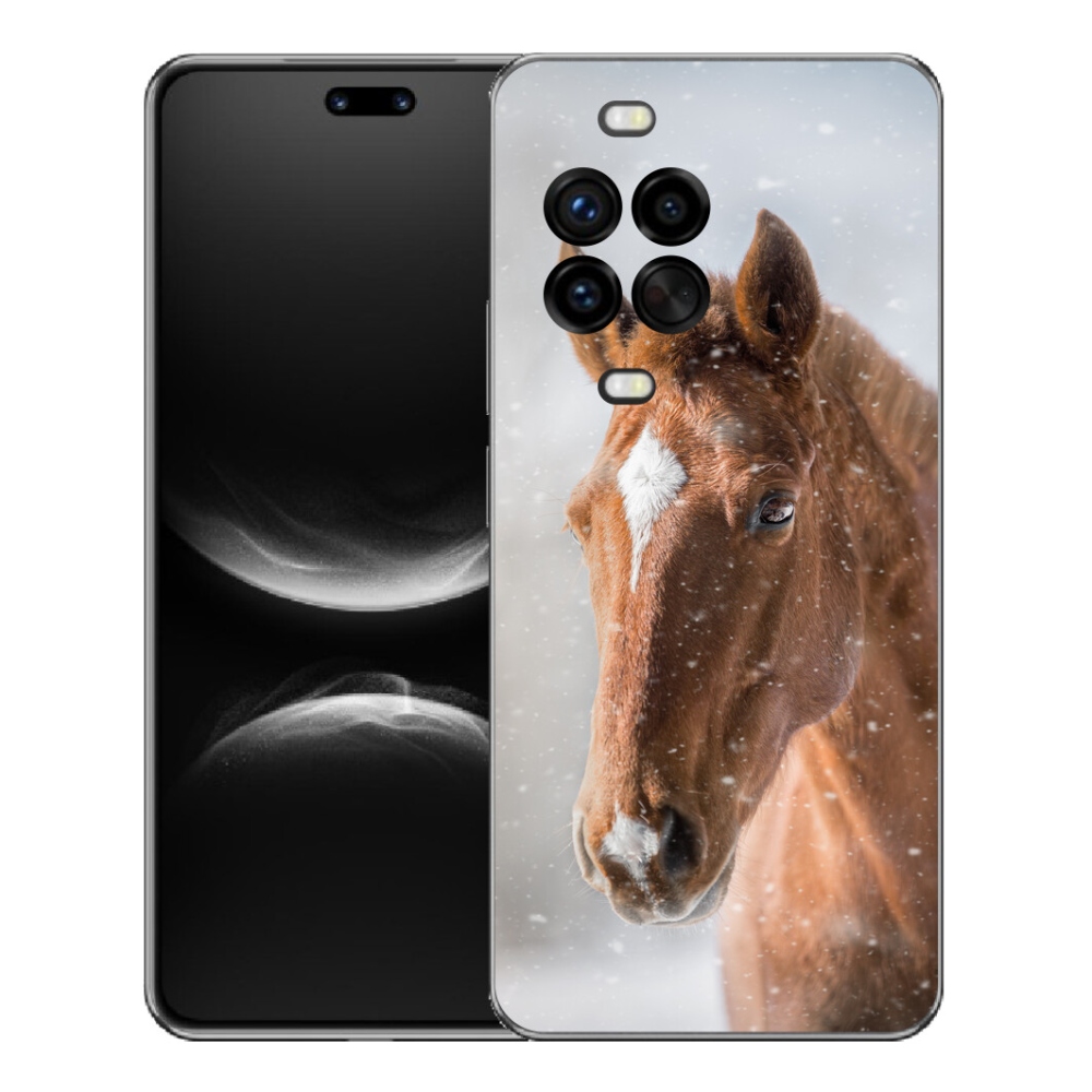 Gelový kryt mmCase na Huawei Nova 14 Pro - hnědý kůň 2