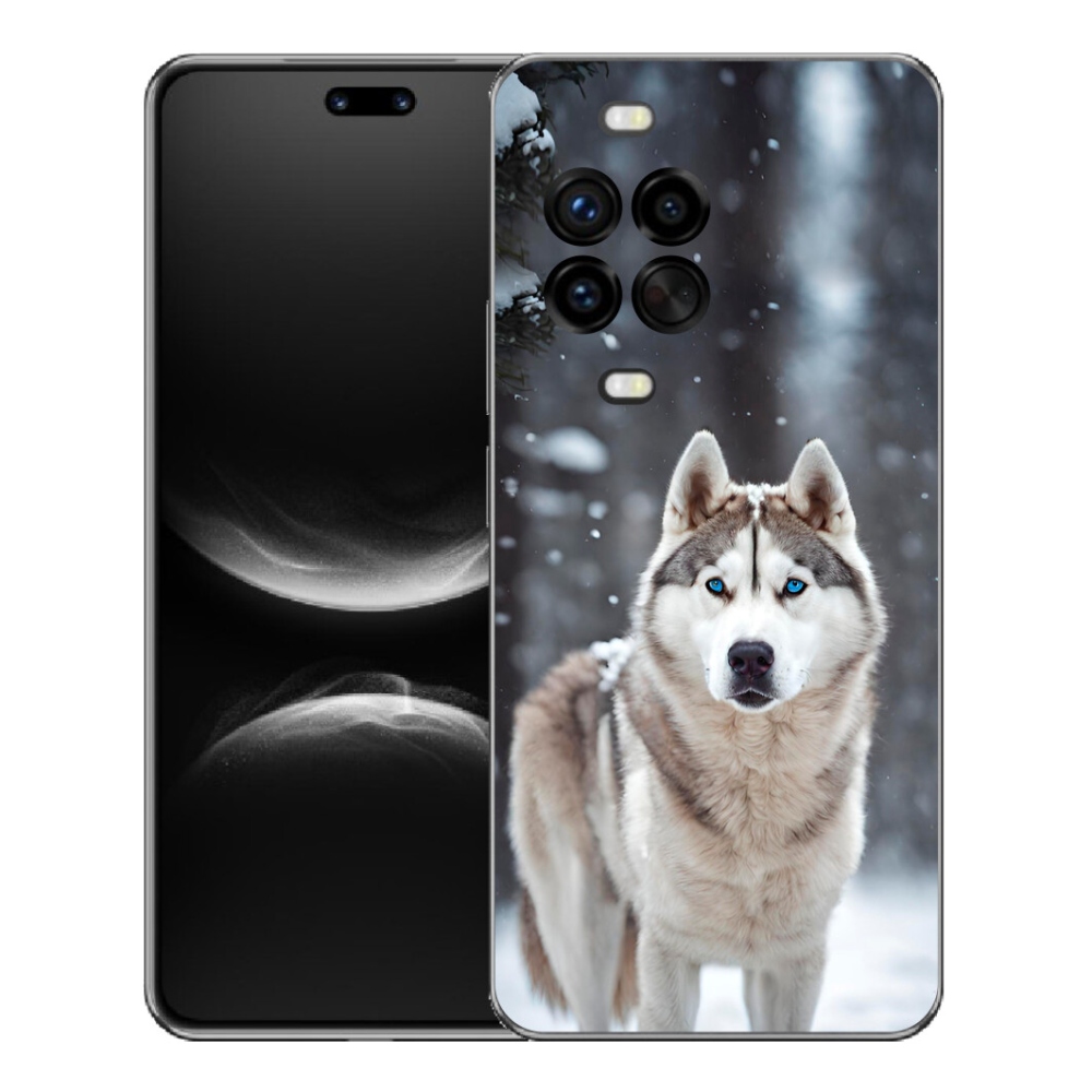 Gelový kryt mmCase na Huawei Nova 14 Pro - husky 2