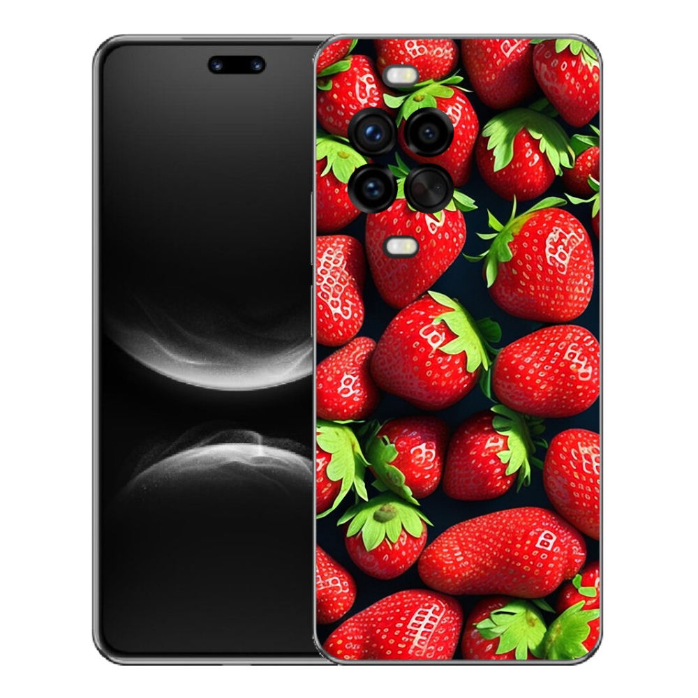 Gelový kryt mmCase na Huawei Nova 14 Pro - jahody