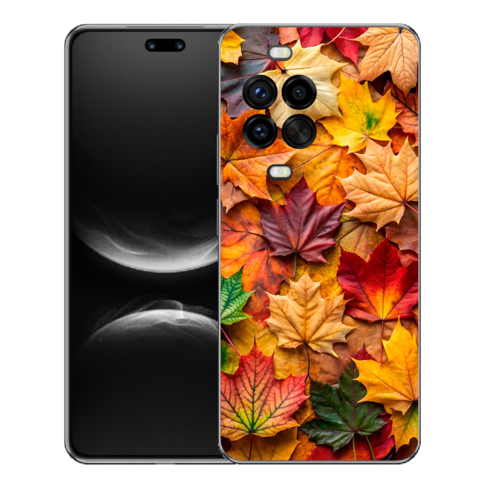 Gelový kryt mmCase na Huawei Nova 14 Pro - javorové listy 2