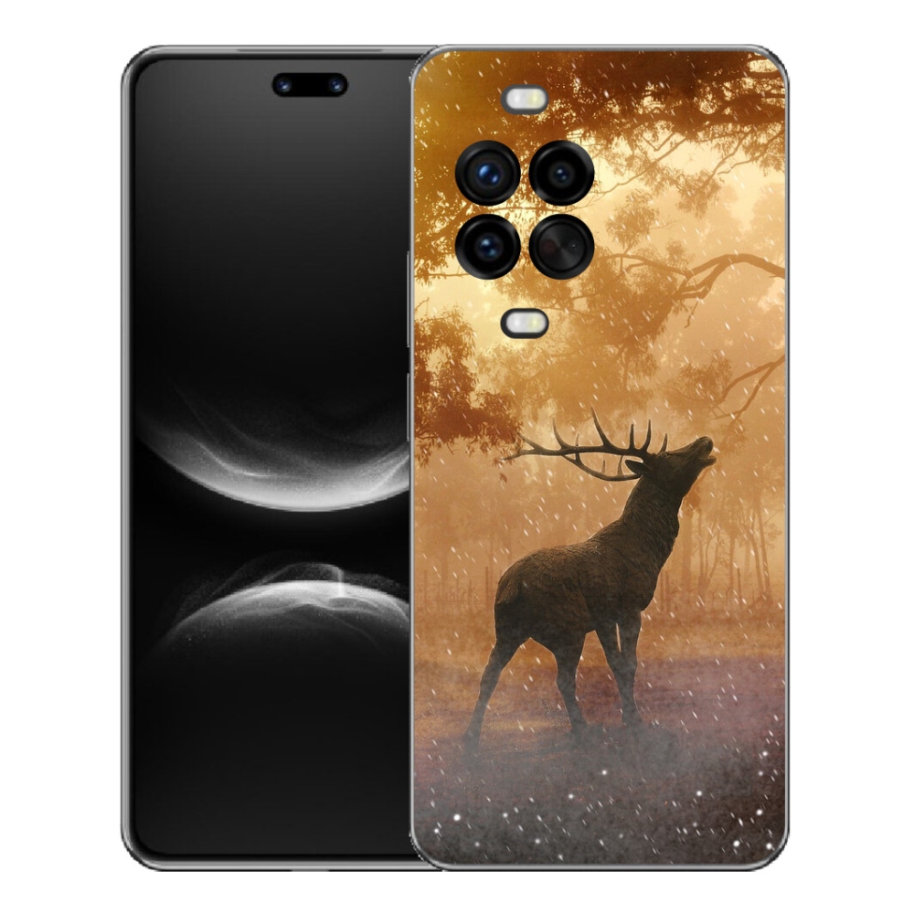 Gelový kryt mmCase na Huawei Nova 14 Pro - jelen v říji
