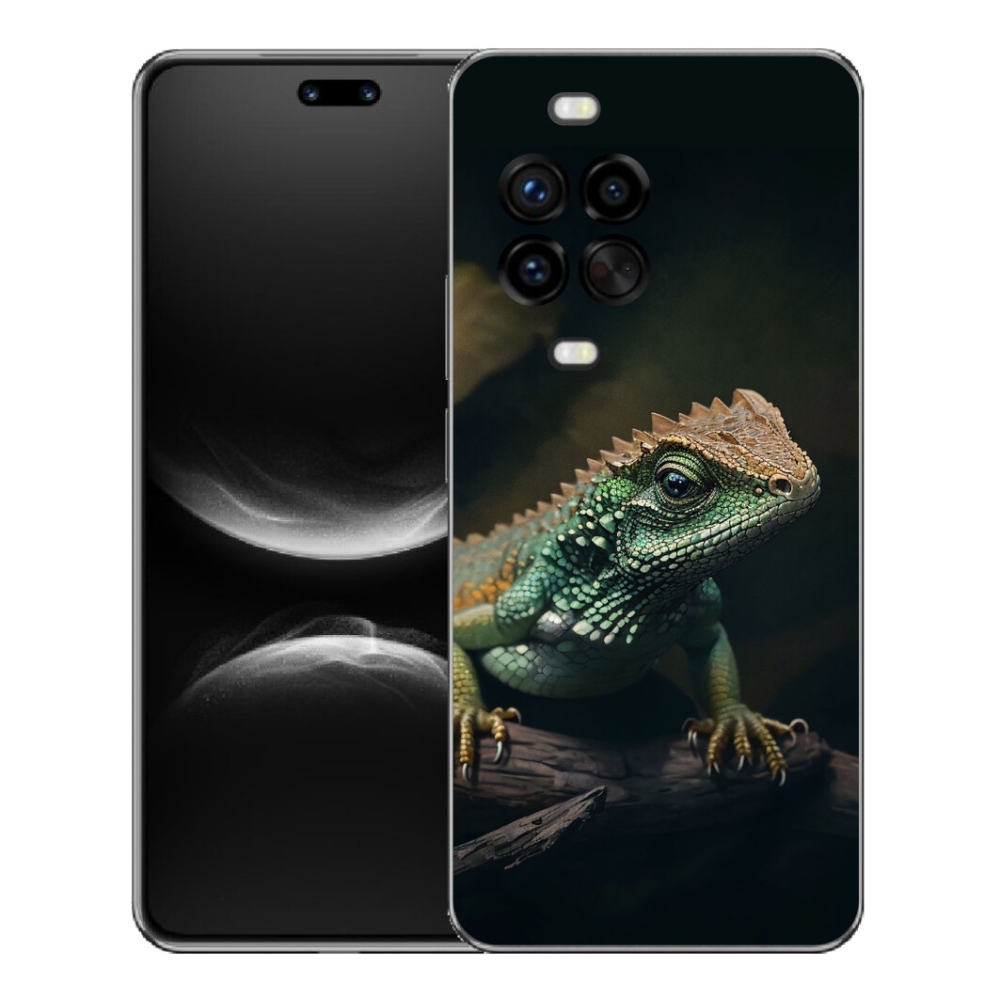 Gelový kryt mmCase na Huawei Nova 14 Pro - ještěr