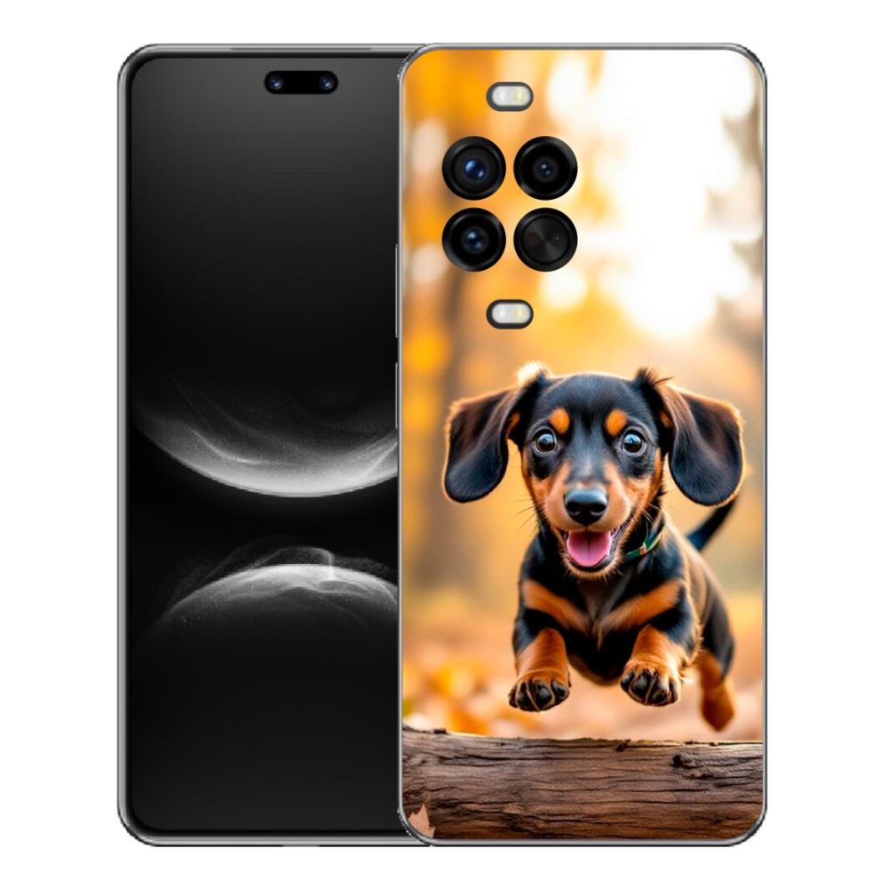 Gelový kryt mmCase na Huawei Nova 14 Pro - jezevčík 2
