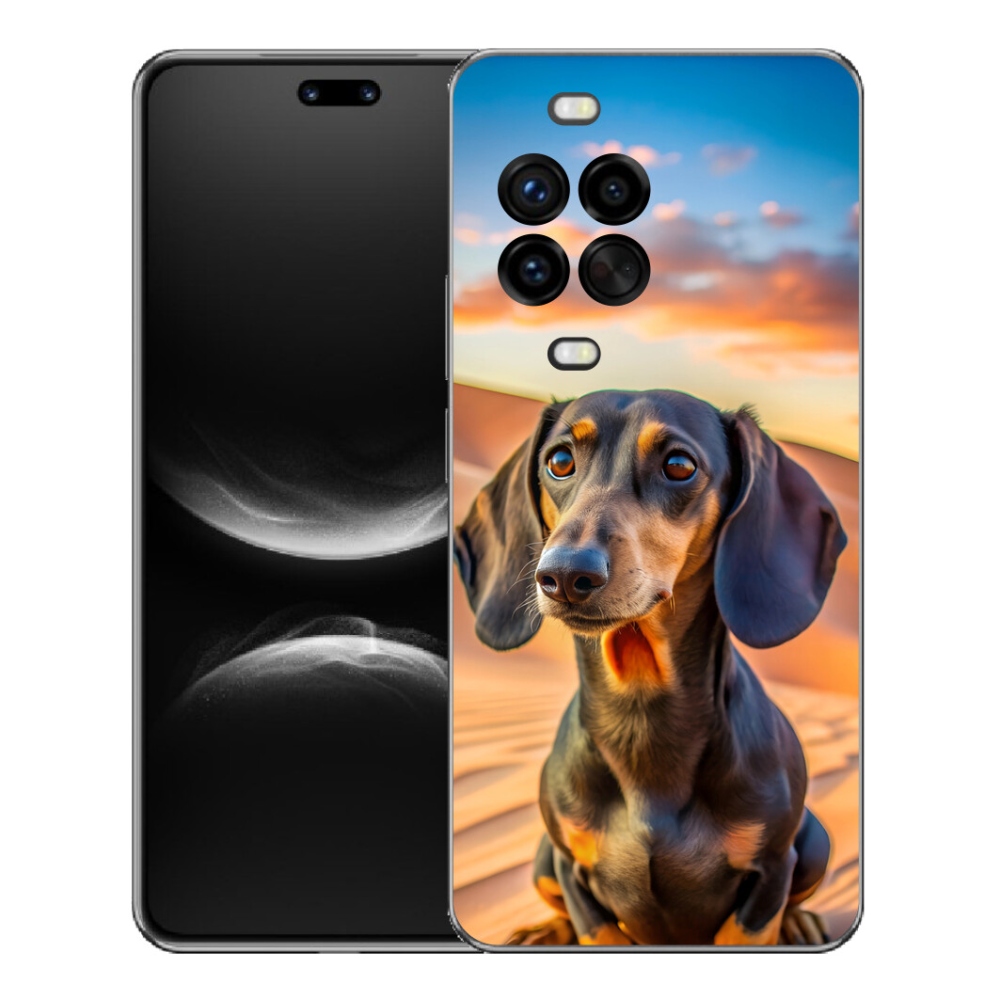 Gelový kryt mmCase na Huawei Nova 14 Pro - jezevčík 3 