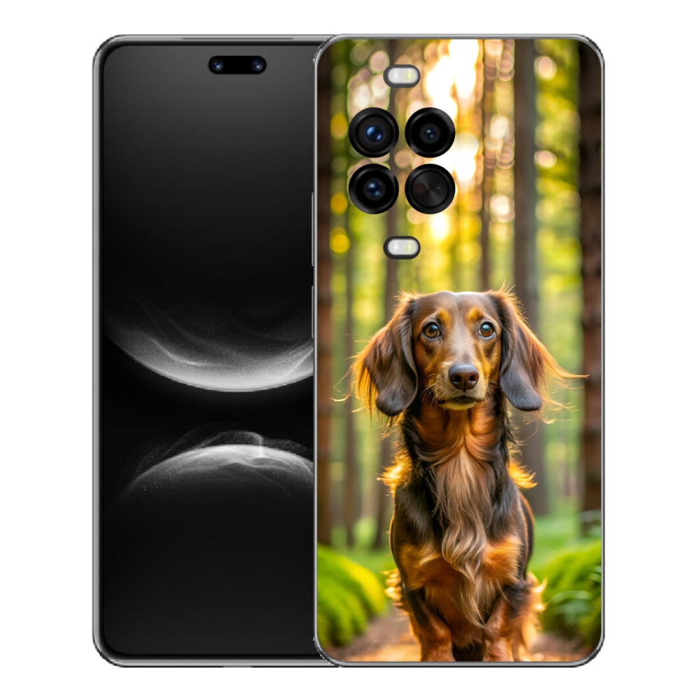 Gelový kryt mmCase na Huawei Nova 14 Pro - jezevčík 4