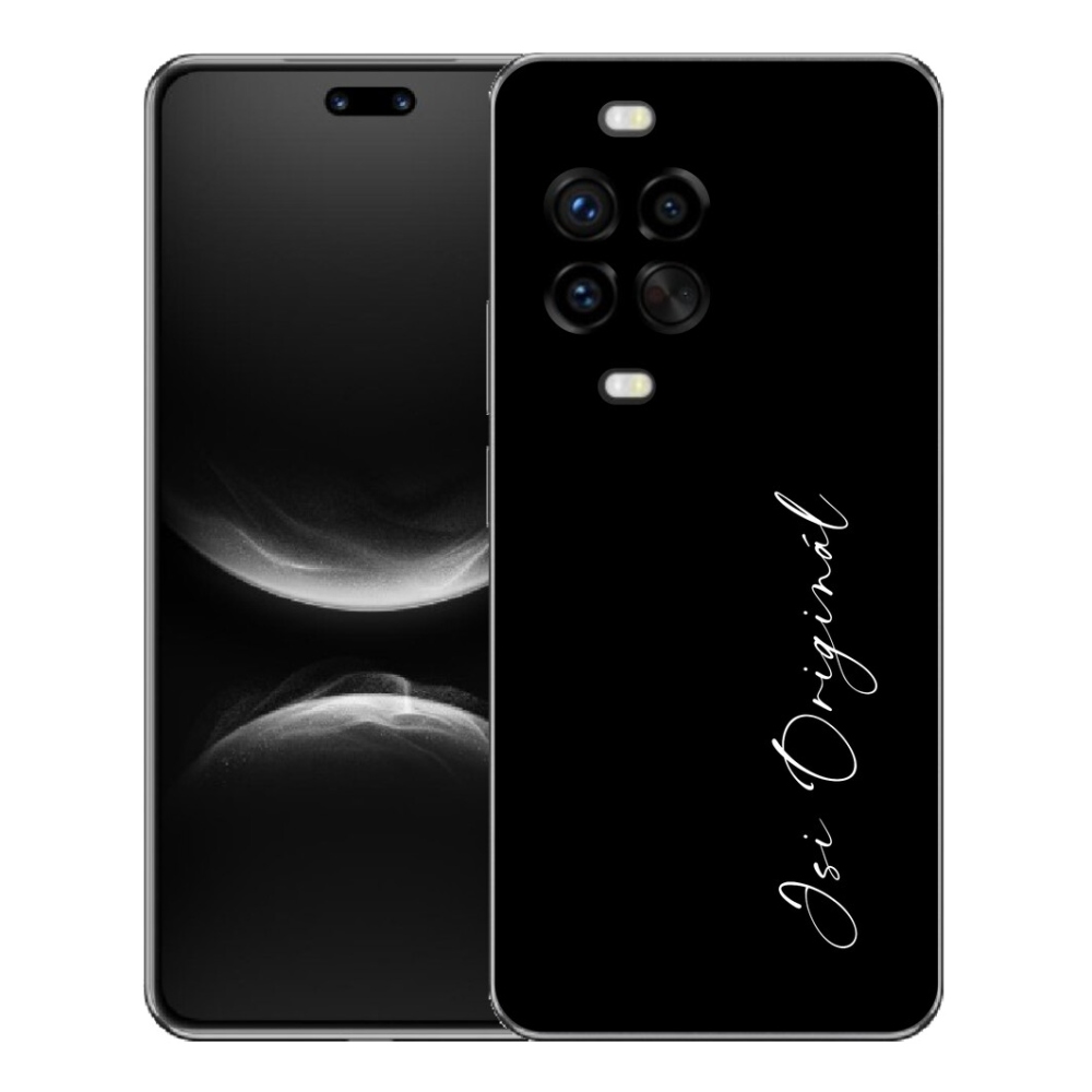 Gelový kryt mmCase na Huawei Nova 14 Pro - jsi originál černé pozadí