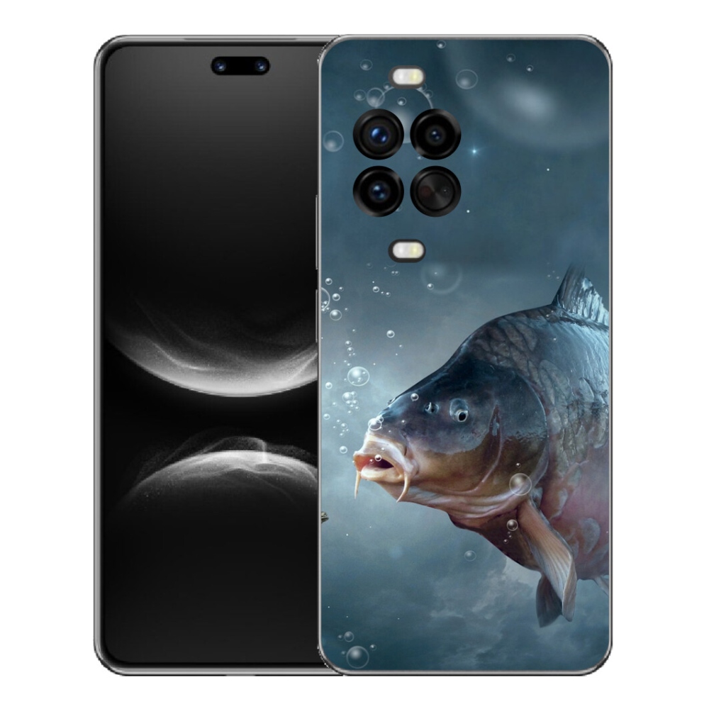 Gelový kryt mmCase na Huawei Nova 14 Pro - kapr a bublinky