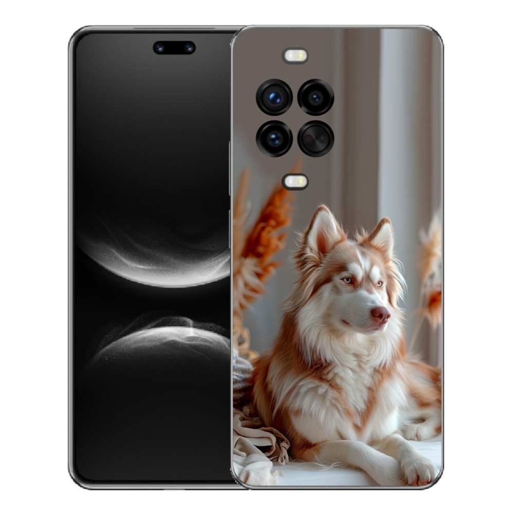 Gelový kryt mmCase na Huawei Nova 14 Pro - klidný sibiřský husky