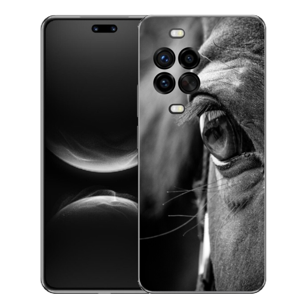 Gelový kryt mmCase na Huawei Nova 14 Pro - koňský pohled