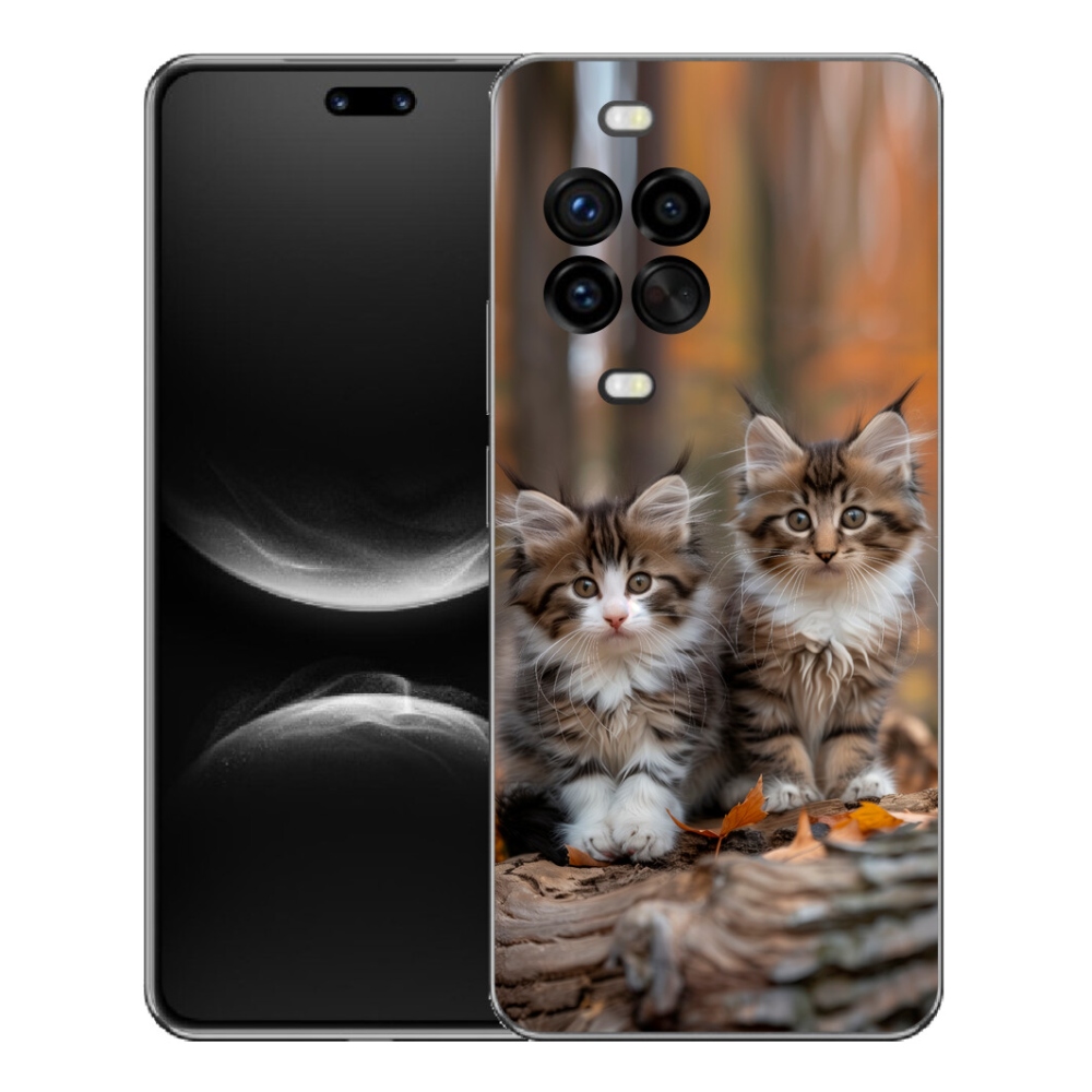 Gelový kryt mmCase na Huawei Nova 14 Pro - kočičí duo 3
