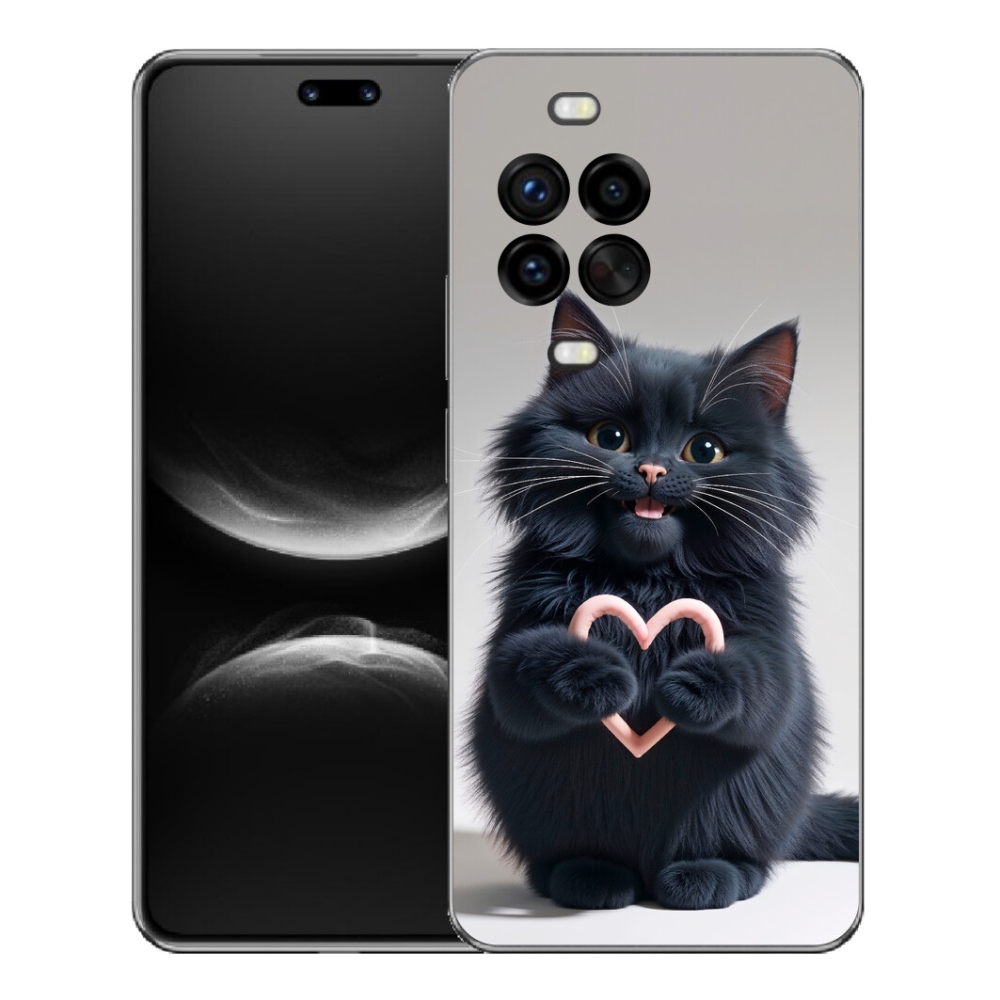 Gelový kryt mmCase na Huawei Nova 14 Pro - kočičí láska 3