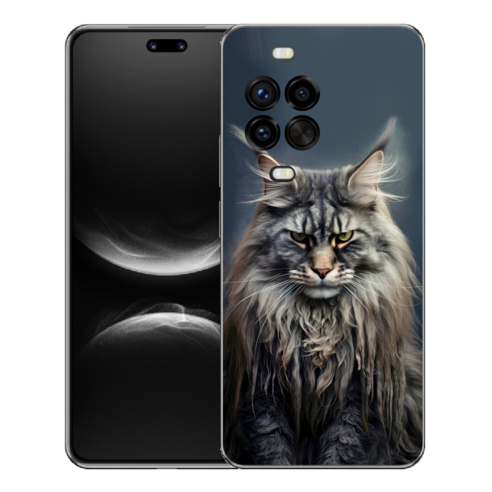 Gelový kryt mmCase na Huawei Nova 14 Pro - kočíčí pohled 4