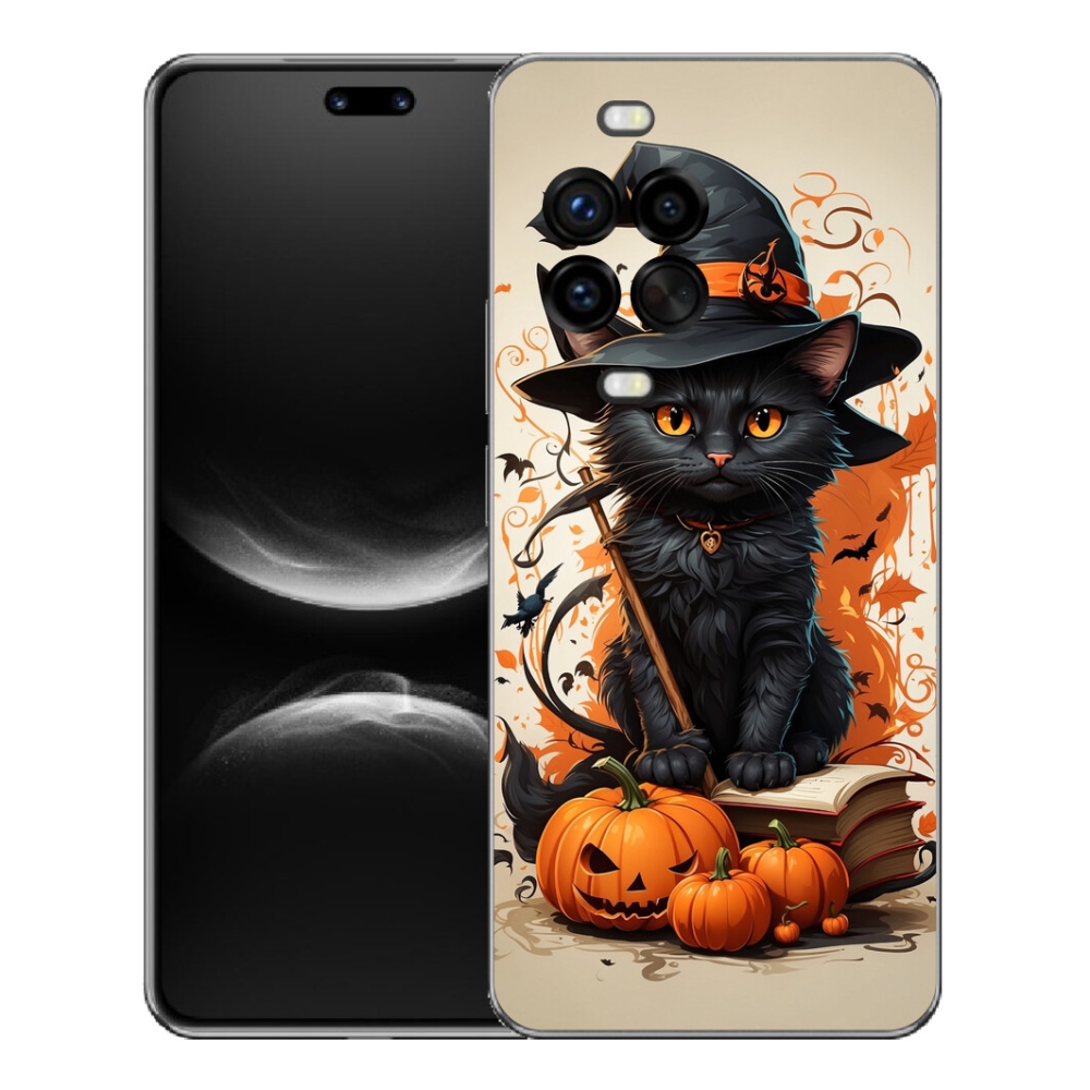 Gelový kryt mmCase na Huawei Nova 14 Pro - kocour čaroděj