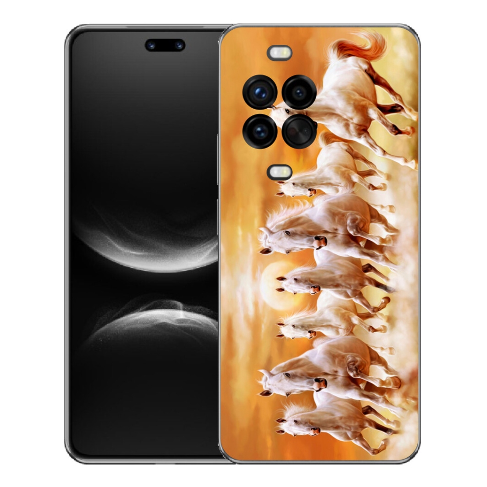 Gelový kryt mmCase na Huawei Nova 14 Pro - koně 2