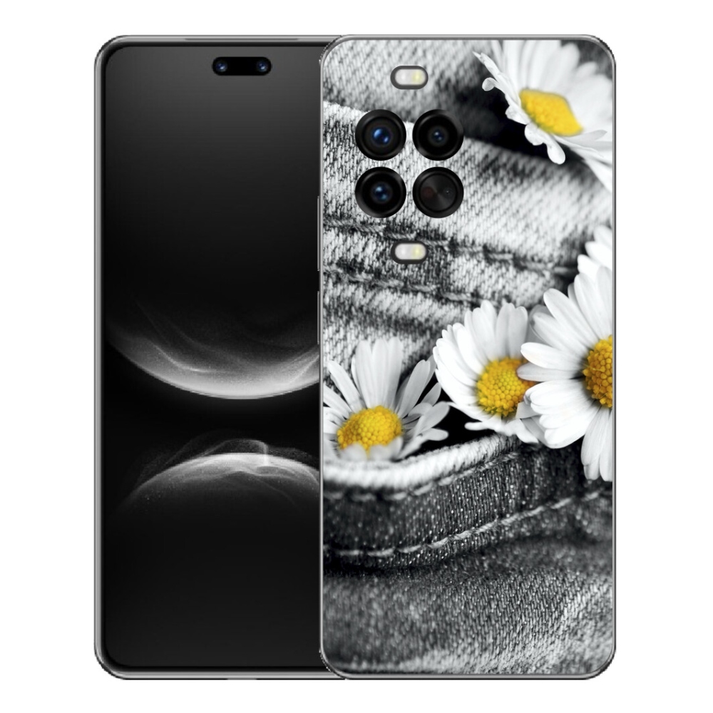 Gelový kryt mmCase na Huawei Nova 14 Pro - kopretiny