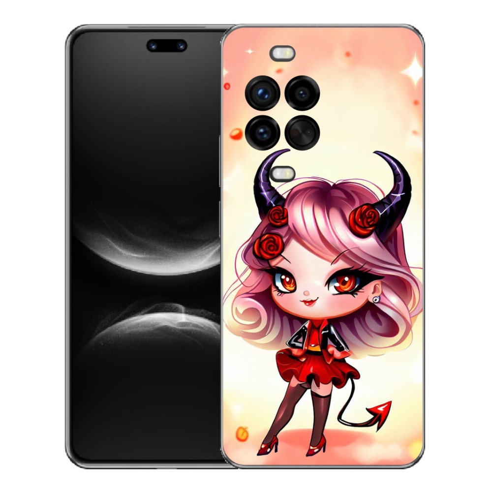 Gelový kryt mmCase na Huawei Nova 14 Pro - kreslená čertice