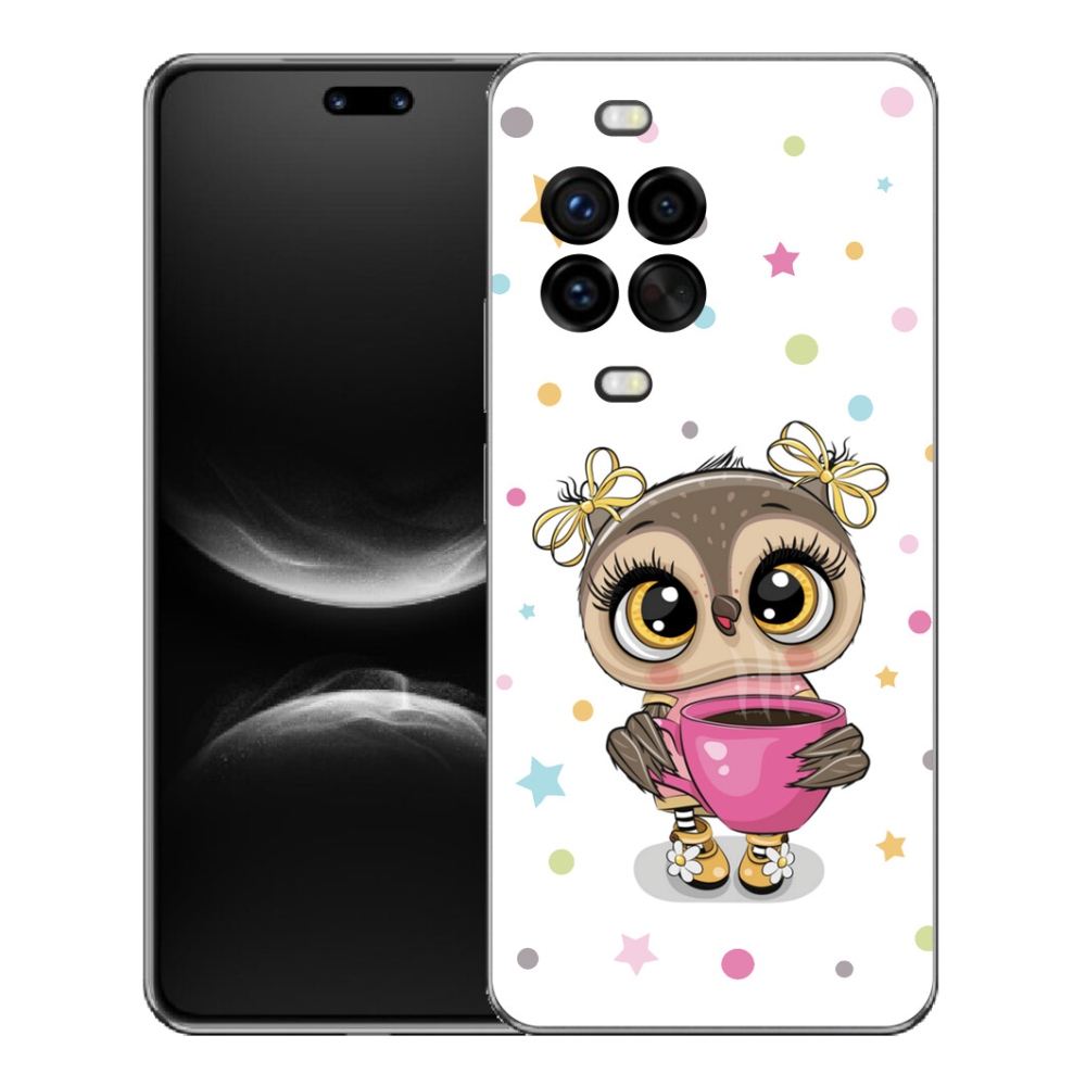 Gelový kryt mmCase na Huawei Nova 14 Pro - kreslená sovička