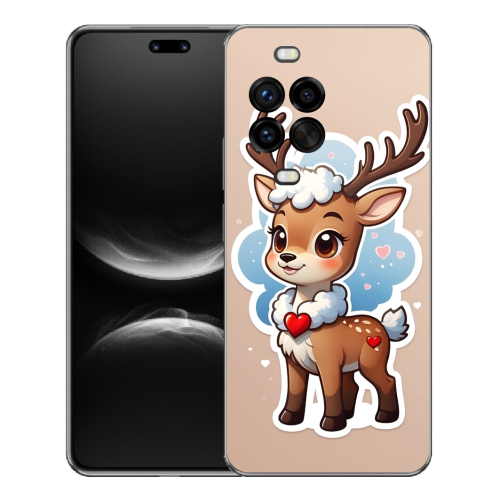 Gelový kryt mmCase na Huawei Nova 14 Pro - kreslený sob