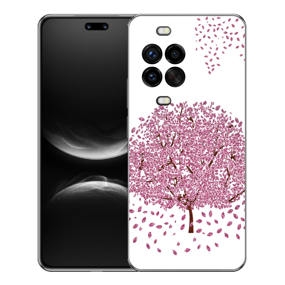 Gelový kryt mmCase na Huawei Nova 14 Pro - kreslený strom s listy