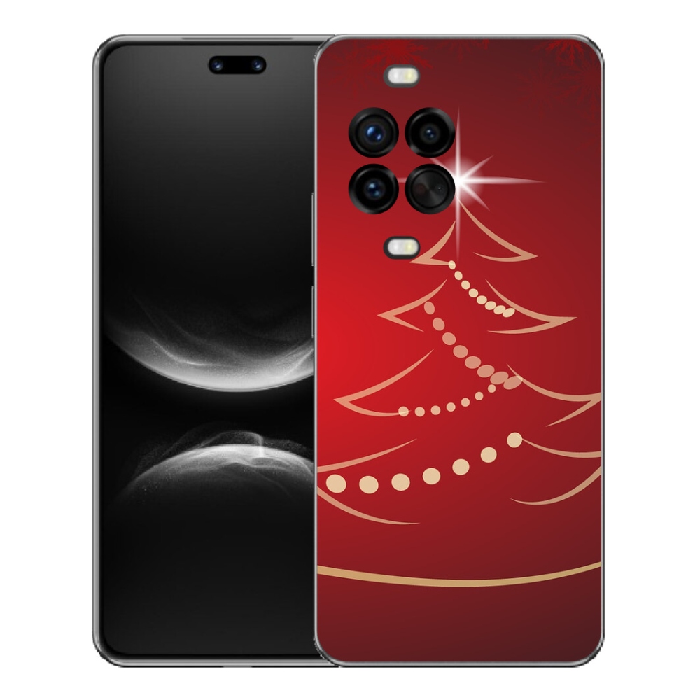 Gelový kryt mmCase na Huawei Nova 14 Pro - kreslený vánoční stromek