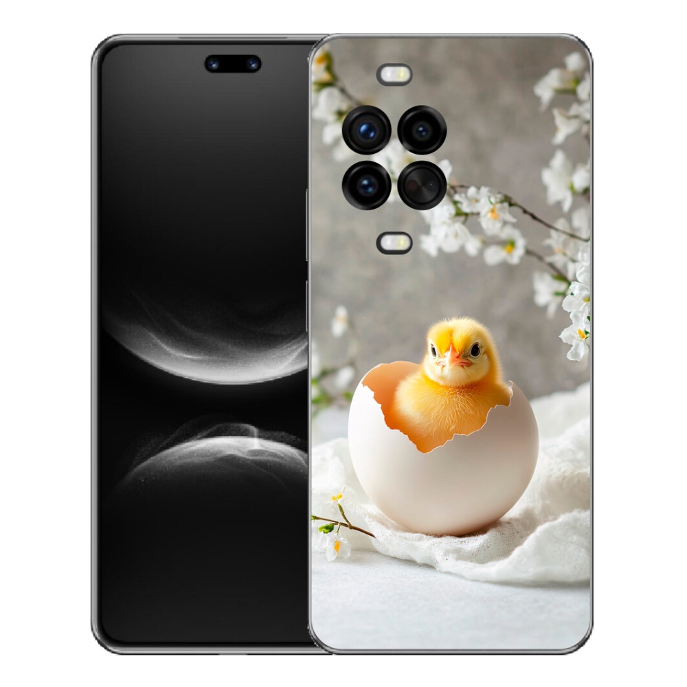 Gelový kryt mmCase na Huawei Nova 14 Pro - kuřátko