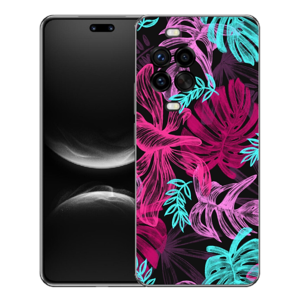 Gelový kryt mmCase na Huawei Nova 14 Pro - květiny 1