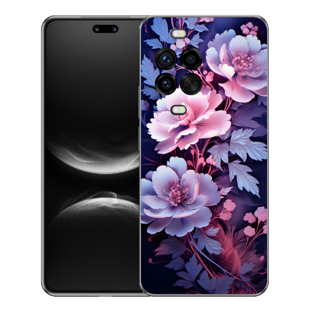 Gelový kryt mmCase na Huawei Nova 14 Pro - květiny 11