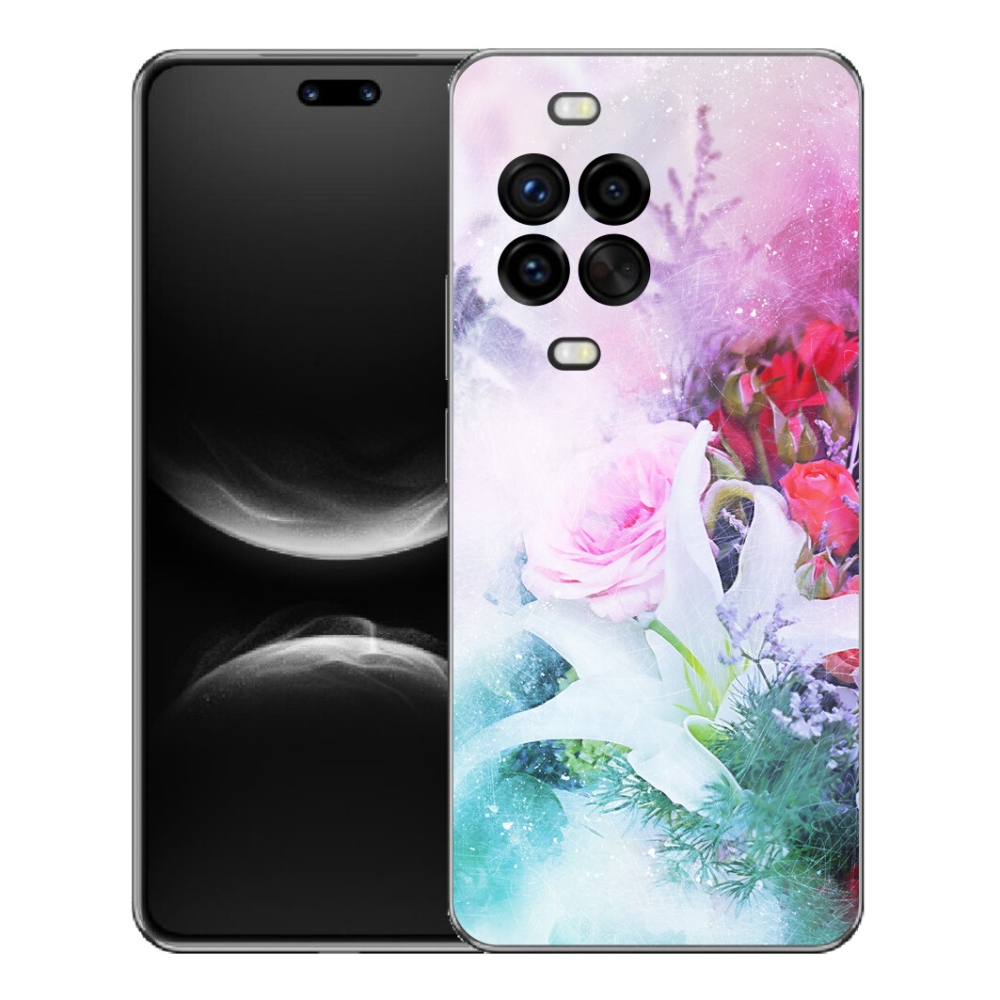 Gelový kryt mmCase na Huawei Nova 14 Pro - květiny 4