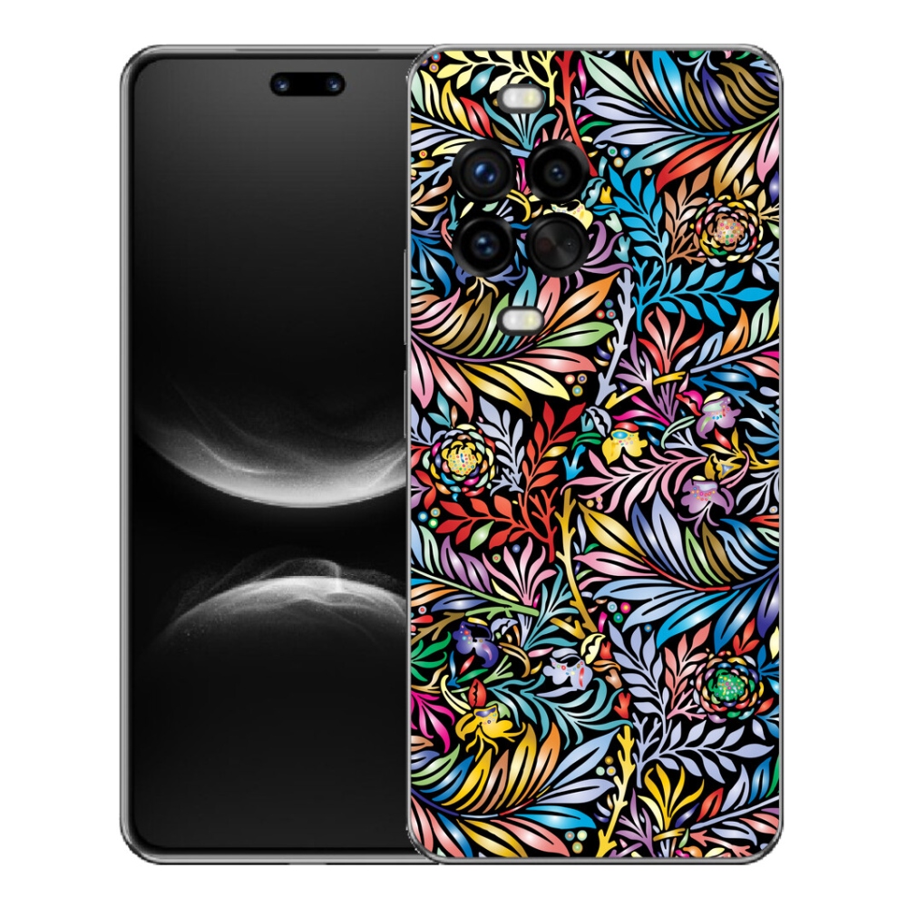 Gelový kryt mmCase na Huawei Nova 14 Pro - květiny 5