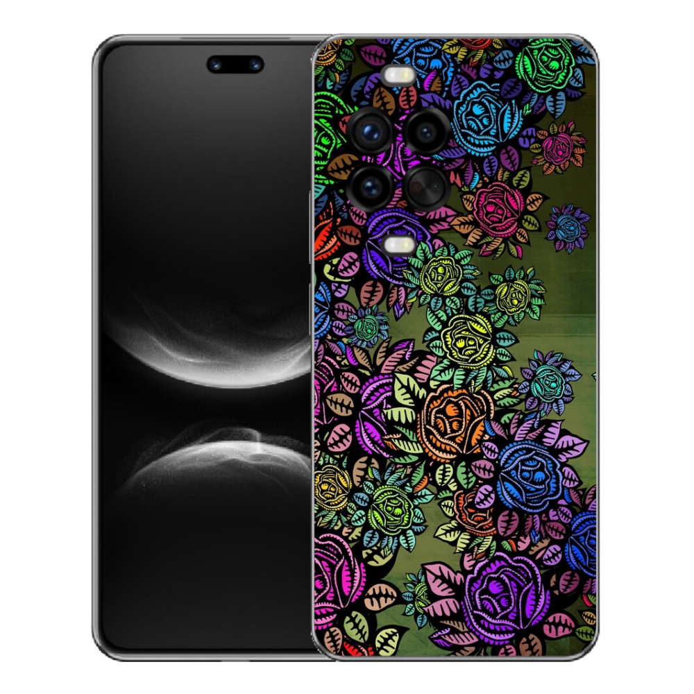 Gelový kryt mmCase na Huawei Nova 14 Pro - květiny 6