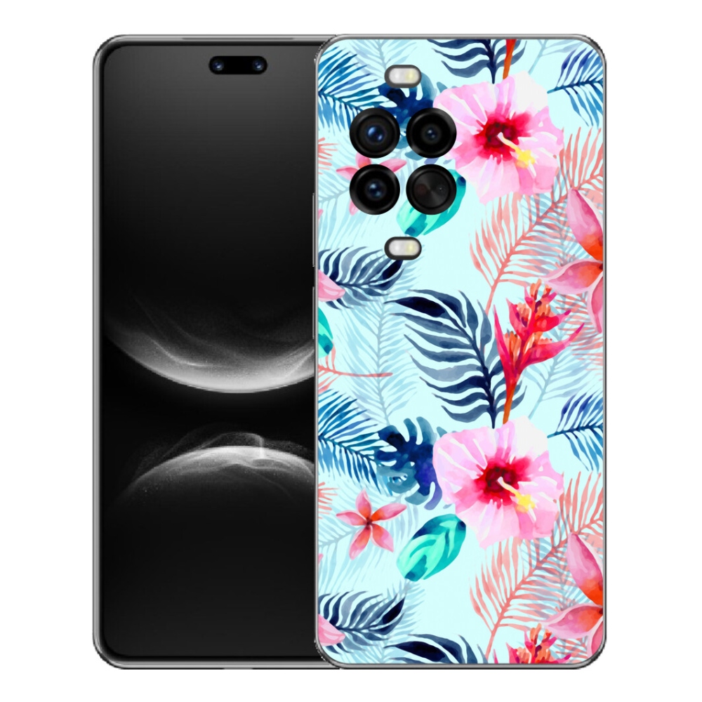 Gelový kryt mmCase na Huawei Nova 14 Pro - květiny