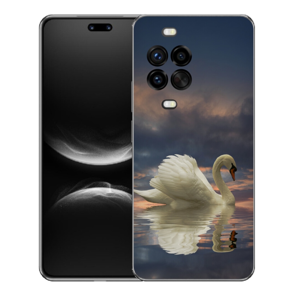 Gelový kryt mmCase na Huawei Nova 14 Pro - labuť