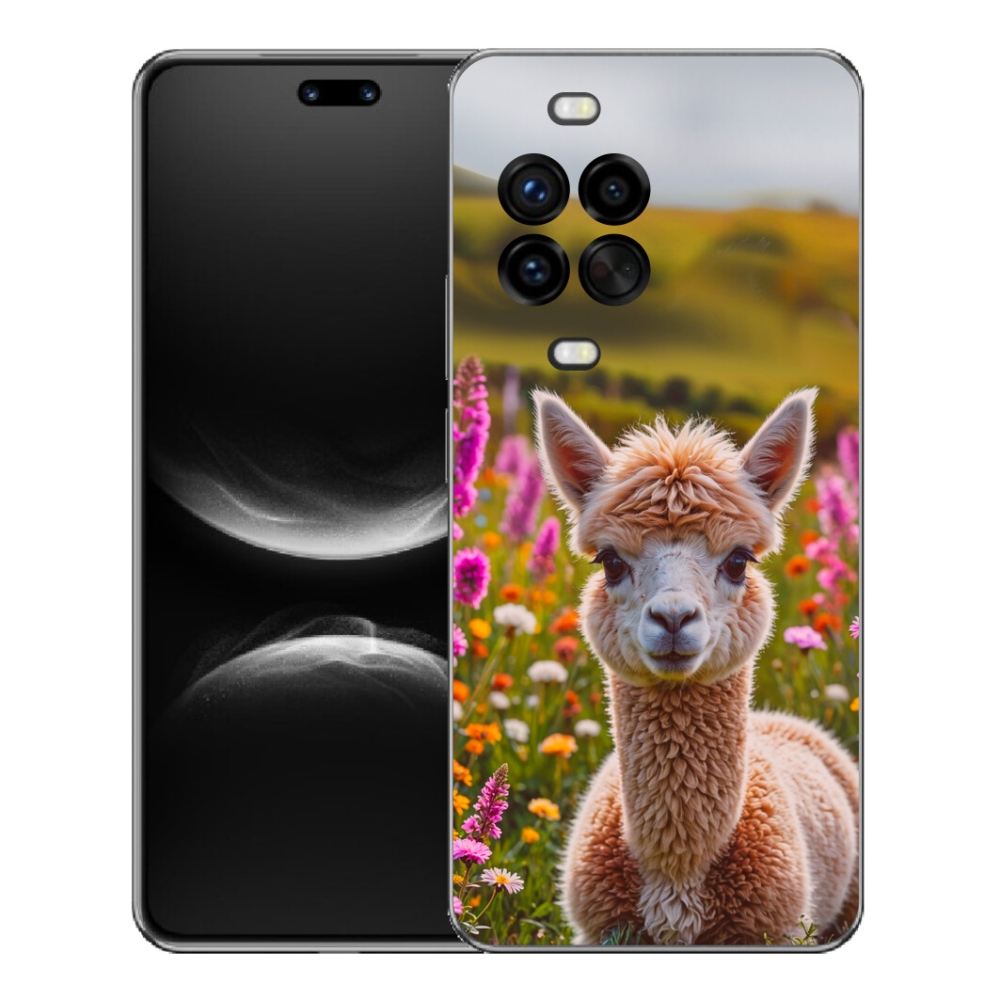 Gelový kryt mmCase na Huawei Nova 14 Pro - lama na louce