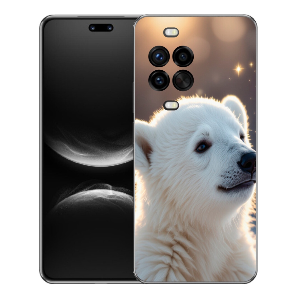 Gelový kryt mmCase na Huawei Nova 14 Pro - lední medvěd