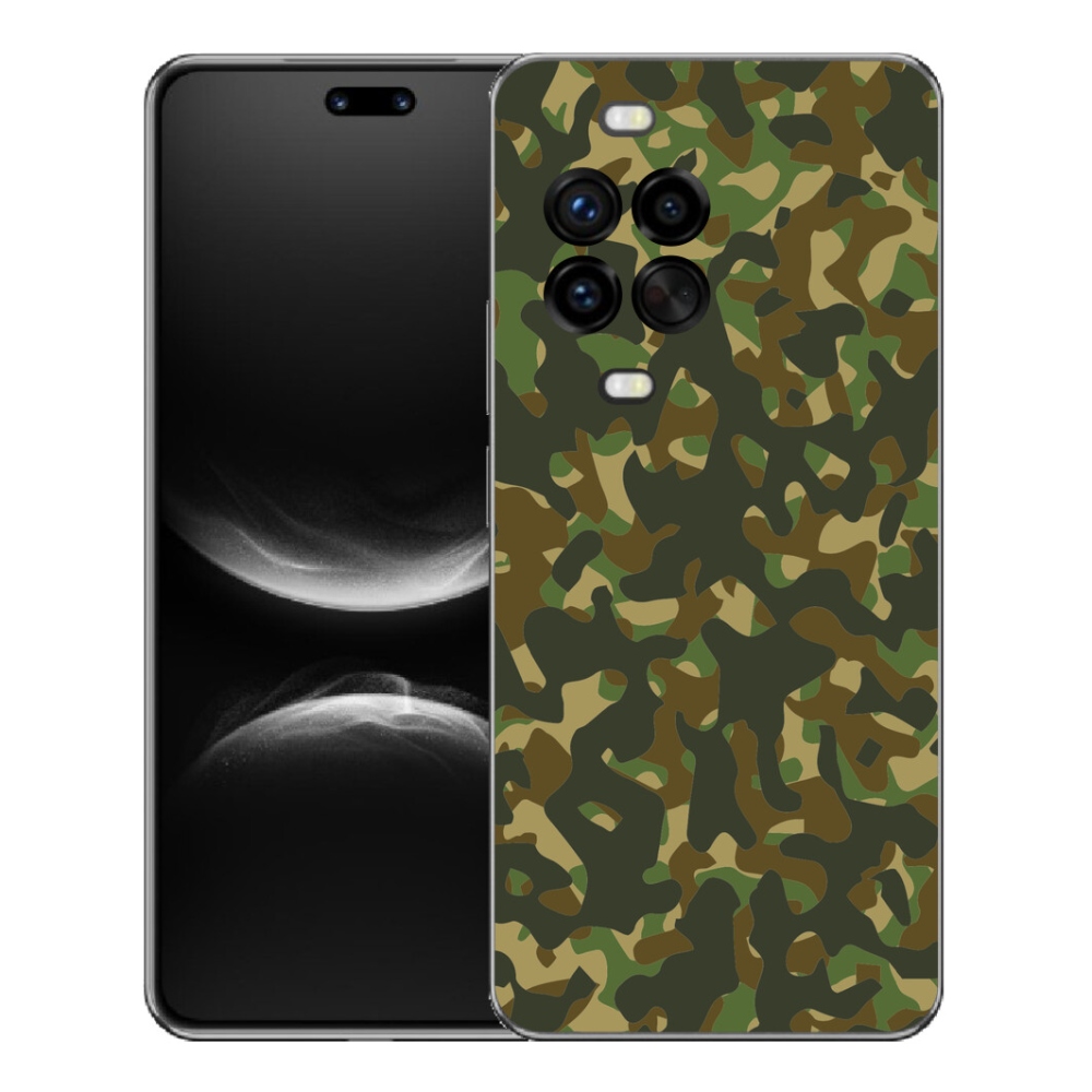 Gelový kryt mmCase na Huawei Nova 14 Pro - maskáčový vzor 1