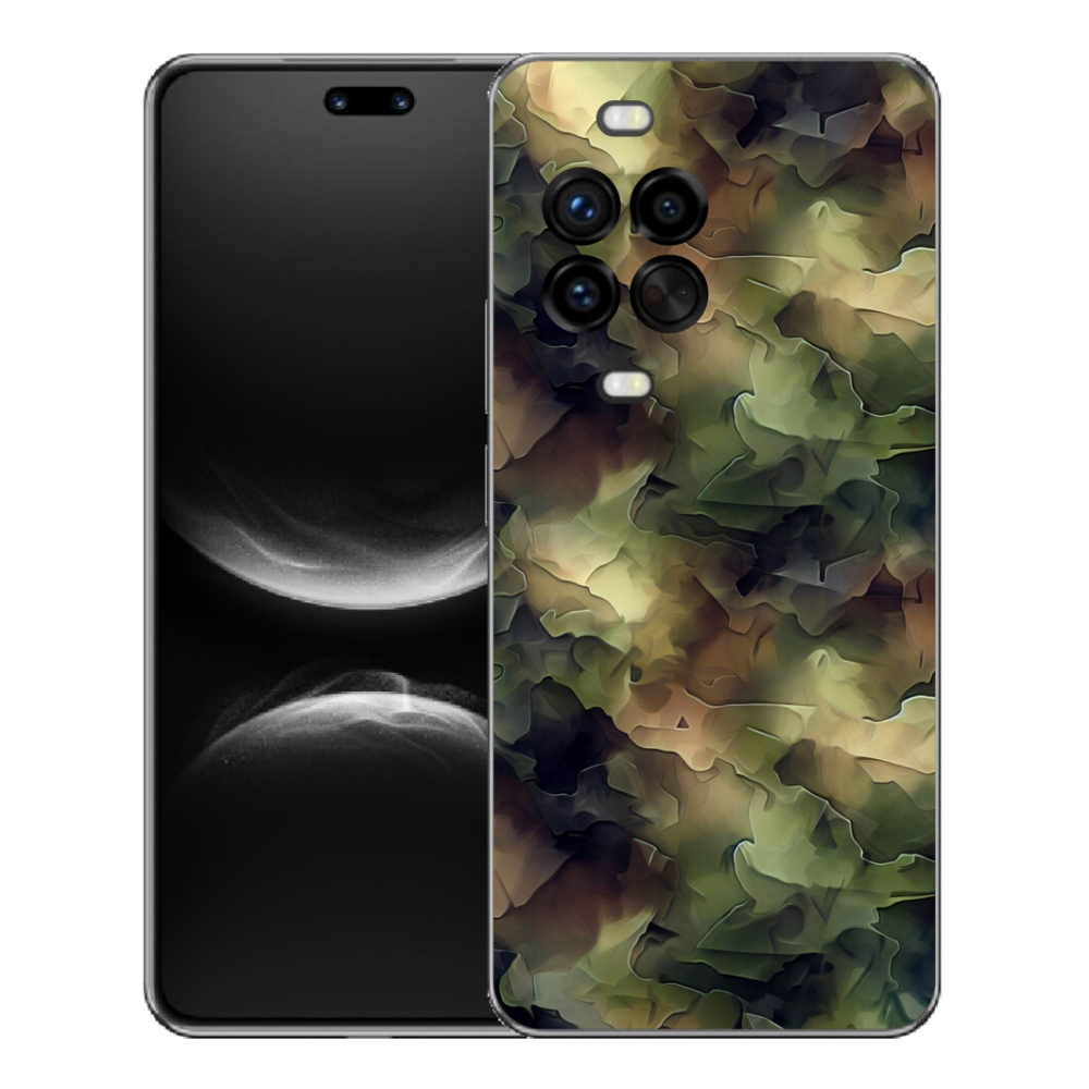 Gelový kryt mmCase na Huawei Nova 14 Pro - maskáčový vzor 10