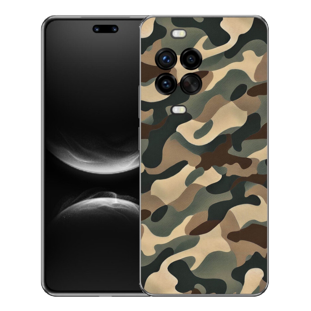 Gelový kryt mmCase na Huawei Nova 14 Pro - maskáčový vzor 11