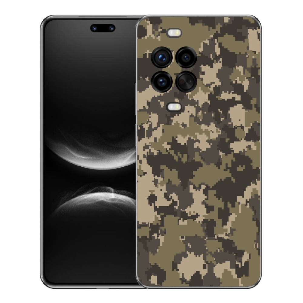 Gelový kryt mmCase na Huawei Nova 14 Pro - maskáčový vzor 12