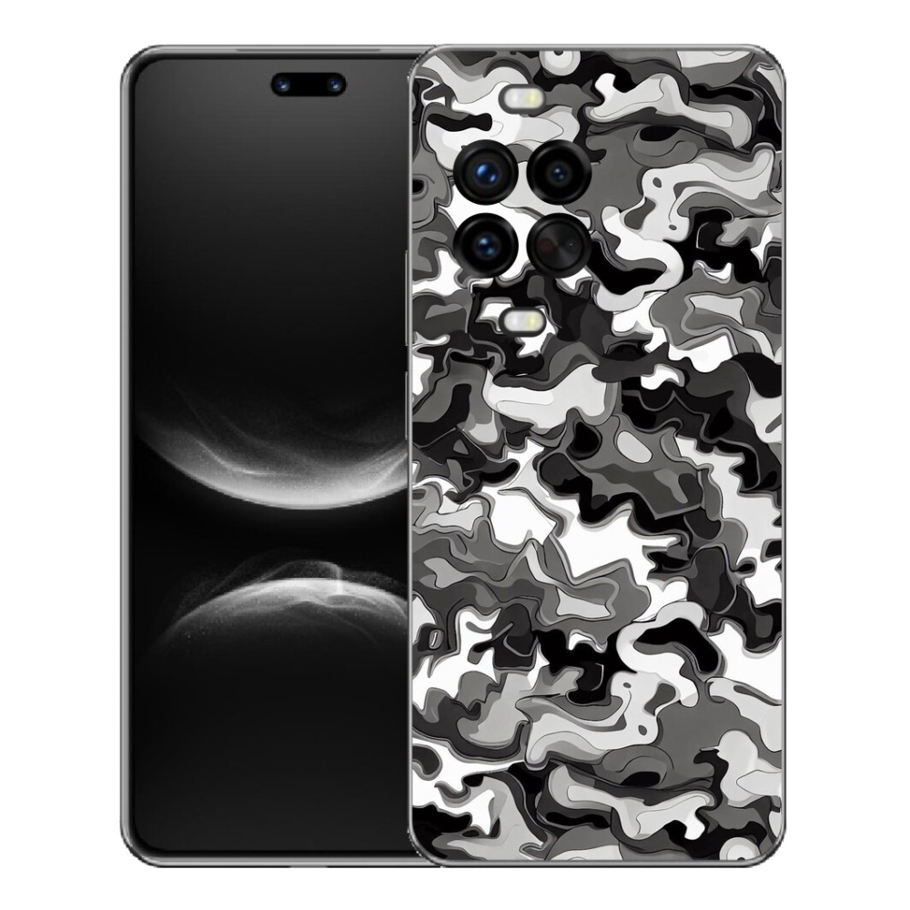 Gelový kryt mmCase na Huawei Nova 14 Pro - maskáčový vzor 3