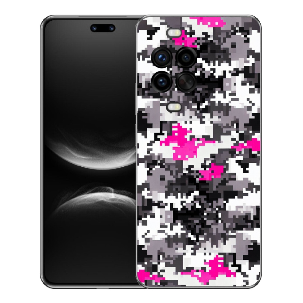Gelový kryt mmCase na Huawei Nova 14 Pro - maskáčový vzor 4