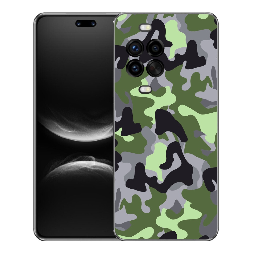 Gelový kryt mmCase na Huawei Nova 14 Pro - maskáčový vzor 7